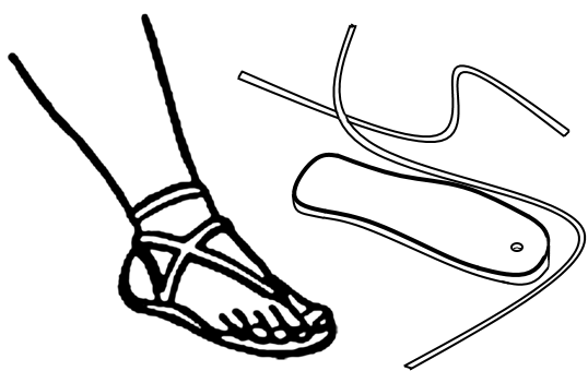Untied Sandal