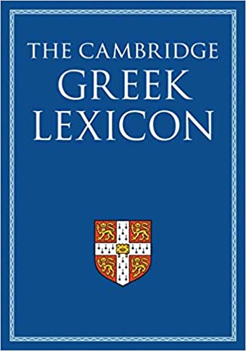 語学・辞書・学習参考書 Greek-English Lexicon Cambridge Greek Lexicon at ETC – Koine-Greek